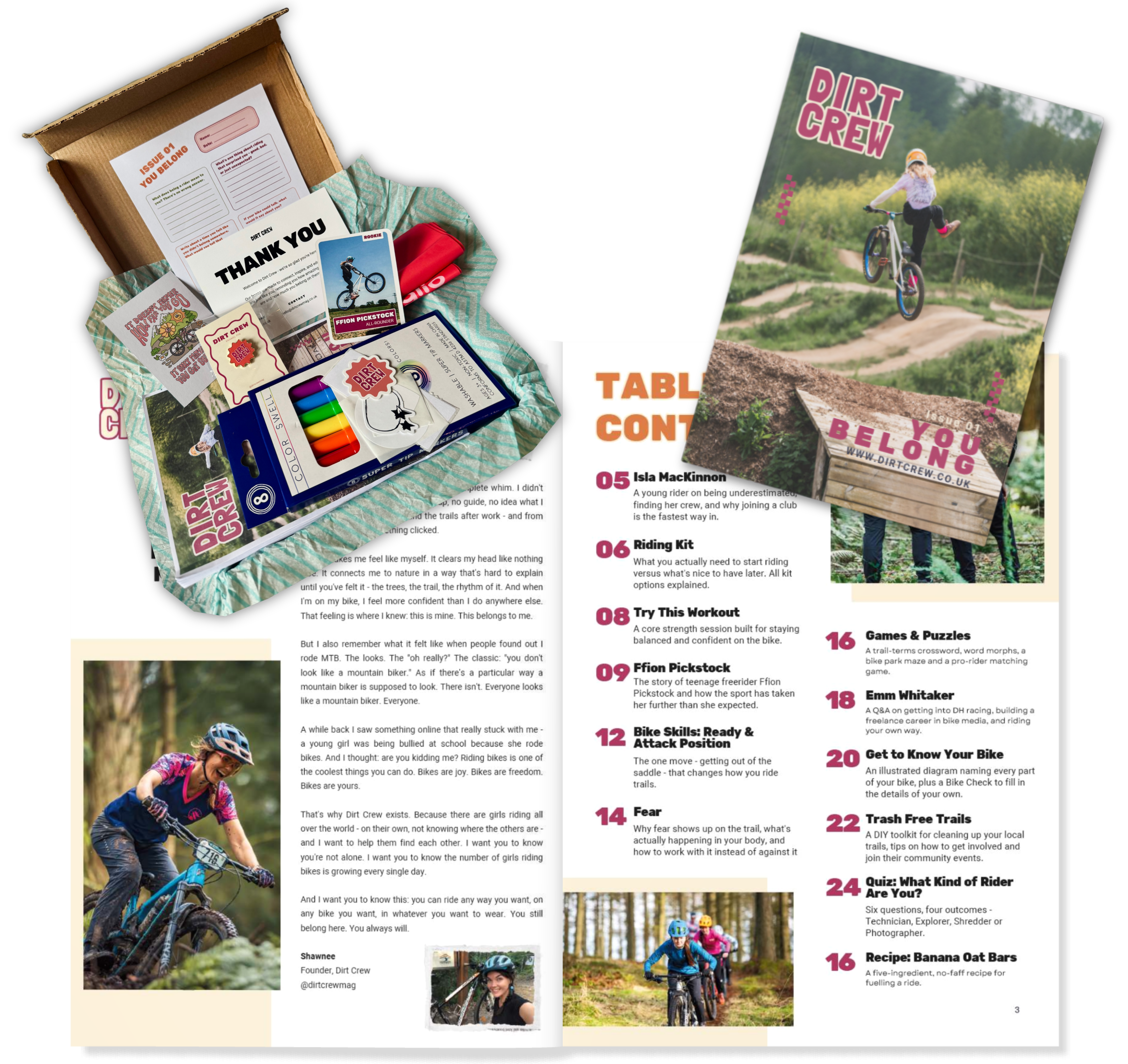 Introducing Dirt Crew: The Subscription Box Telling Girls They Belong on the Trail