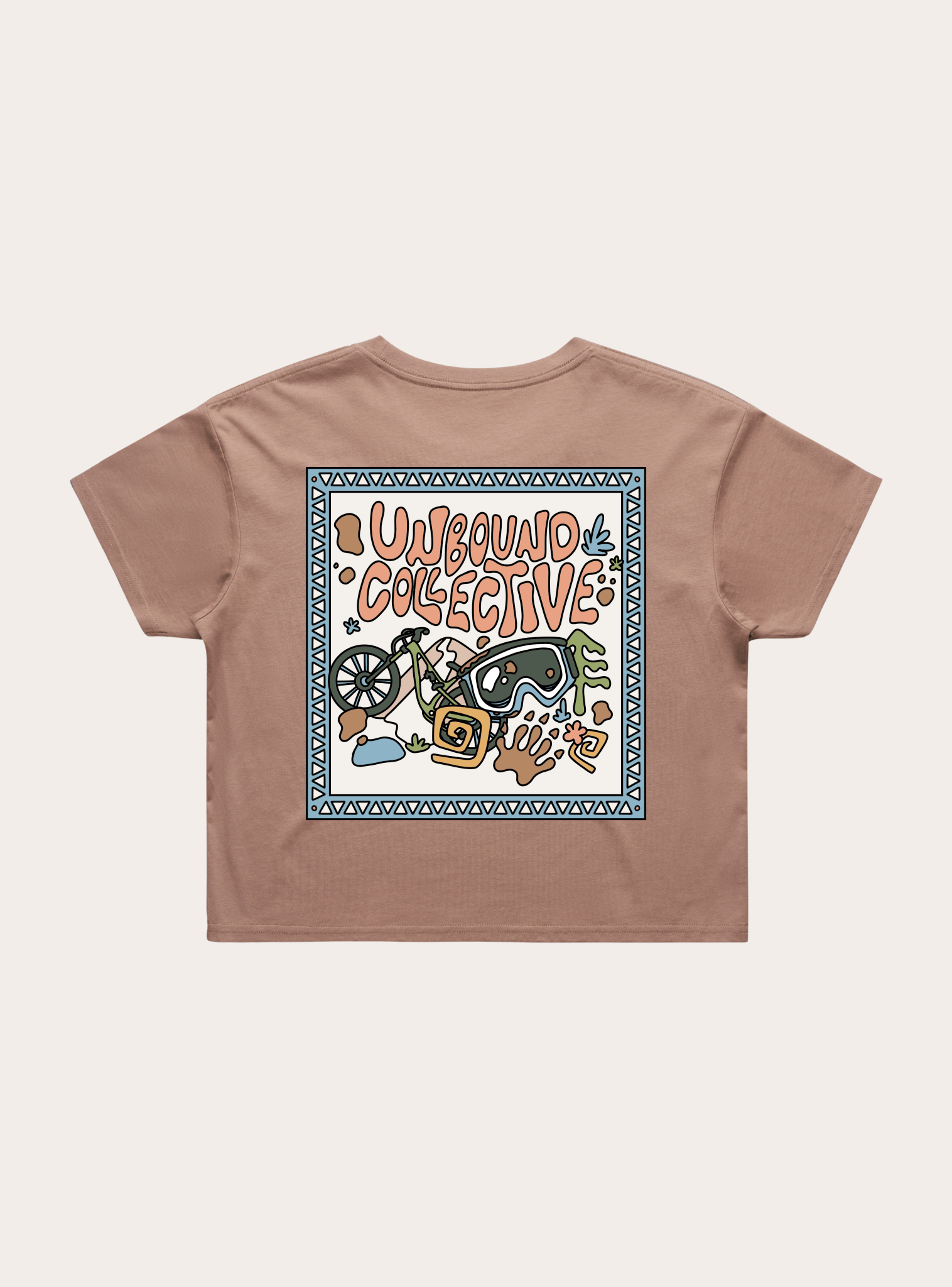 Bandit Cropped Tee - Unbound Collective