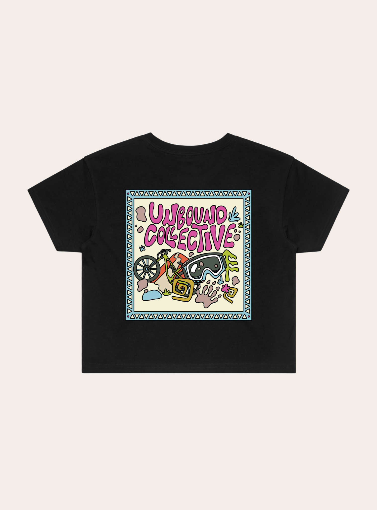 Bandit Cropped Tee - Unbound Collective