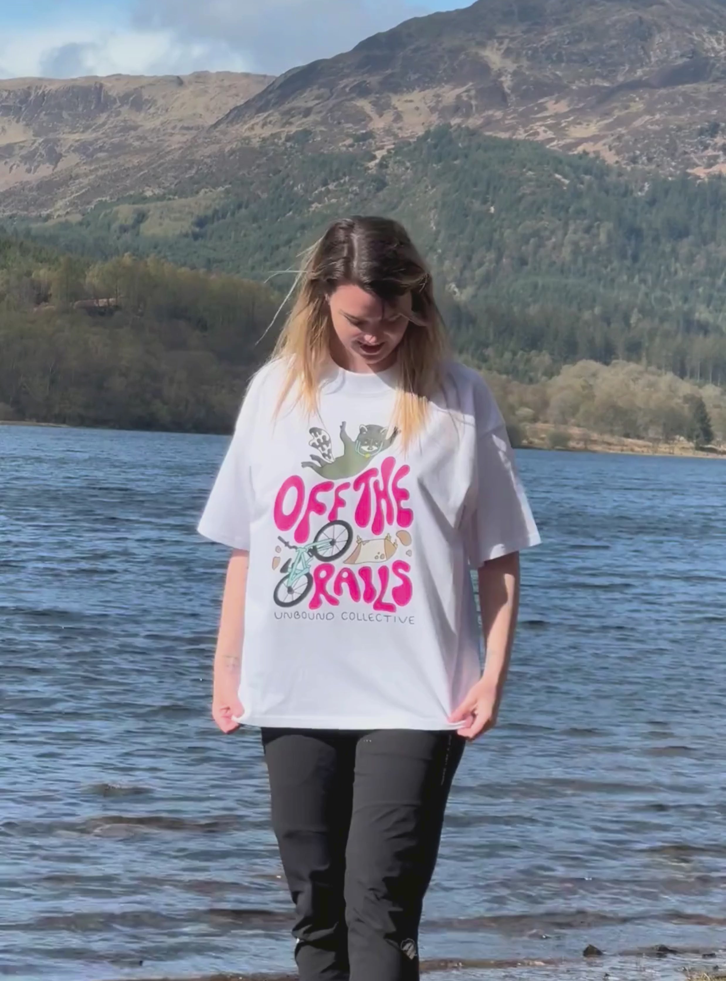 Off The Rails Oversize Tee