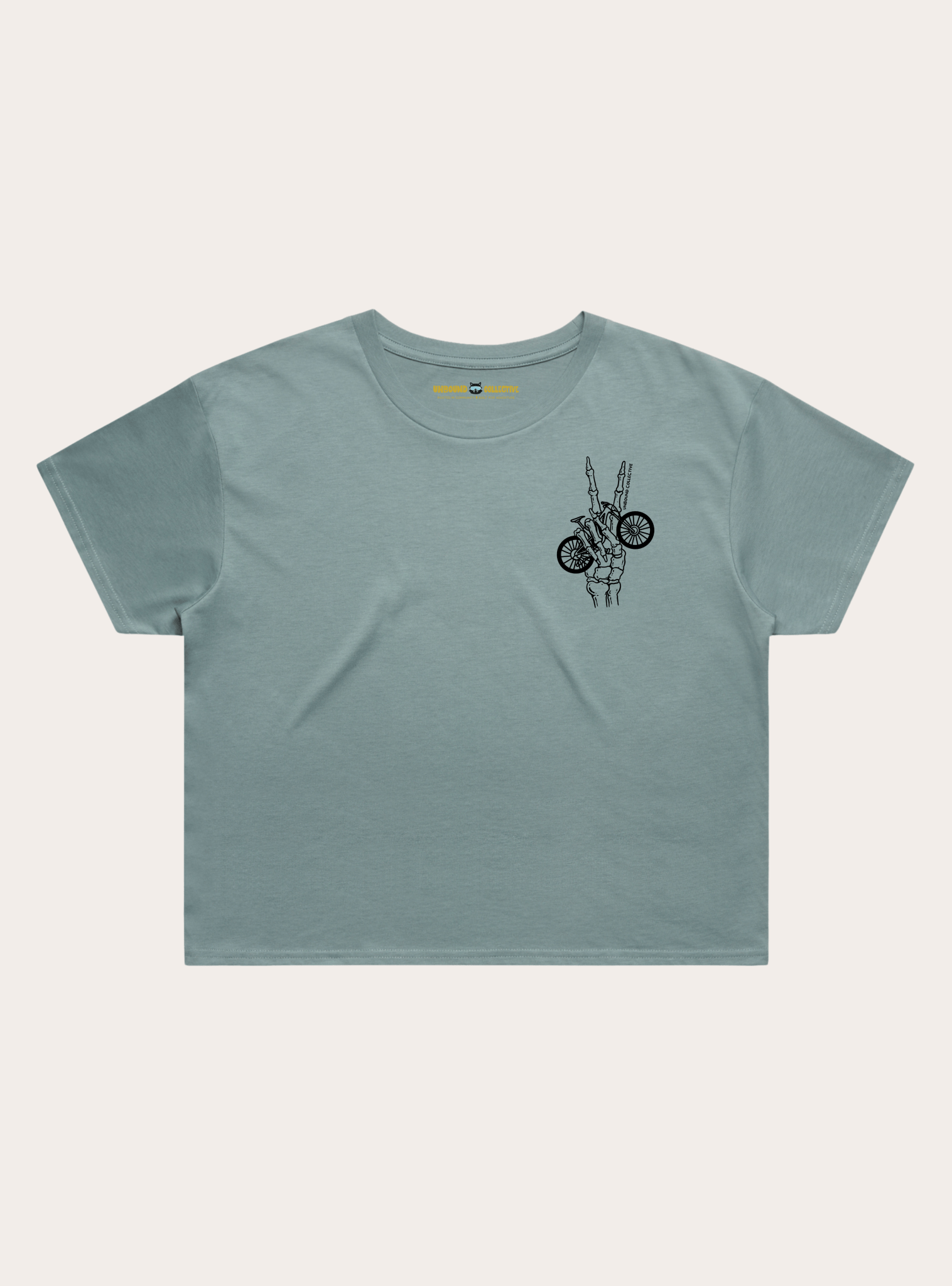 Ride or Die Women's Cropped Tee - Unbound Collective
