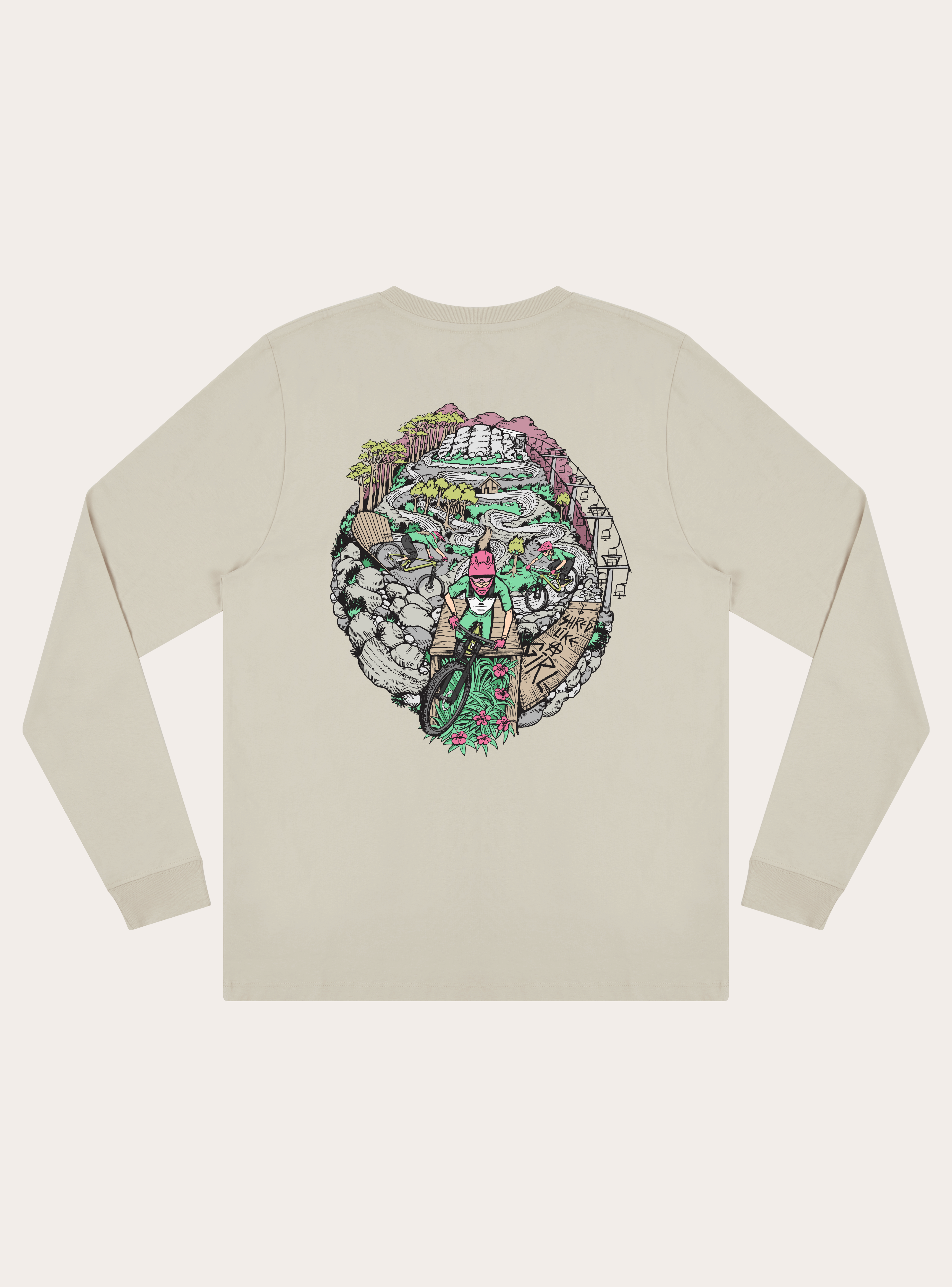 Droppin In Unisex Long Sleeve Tee
