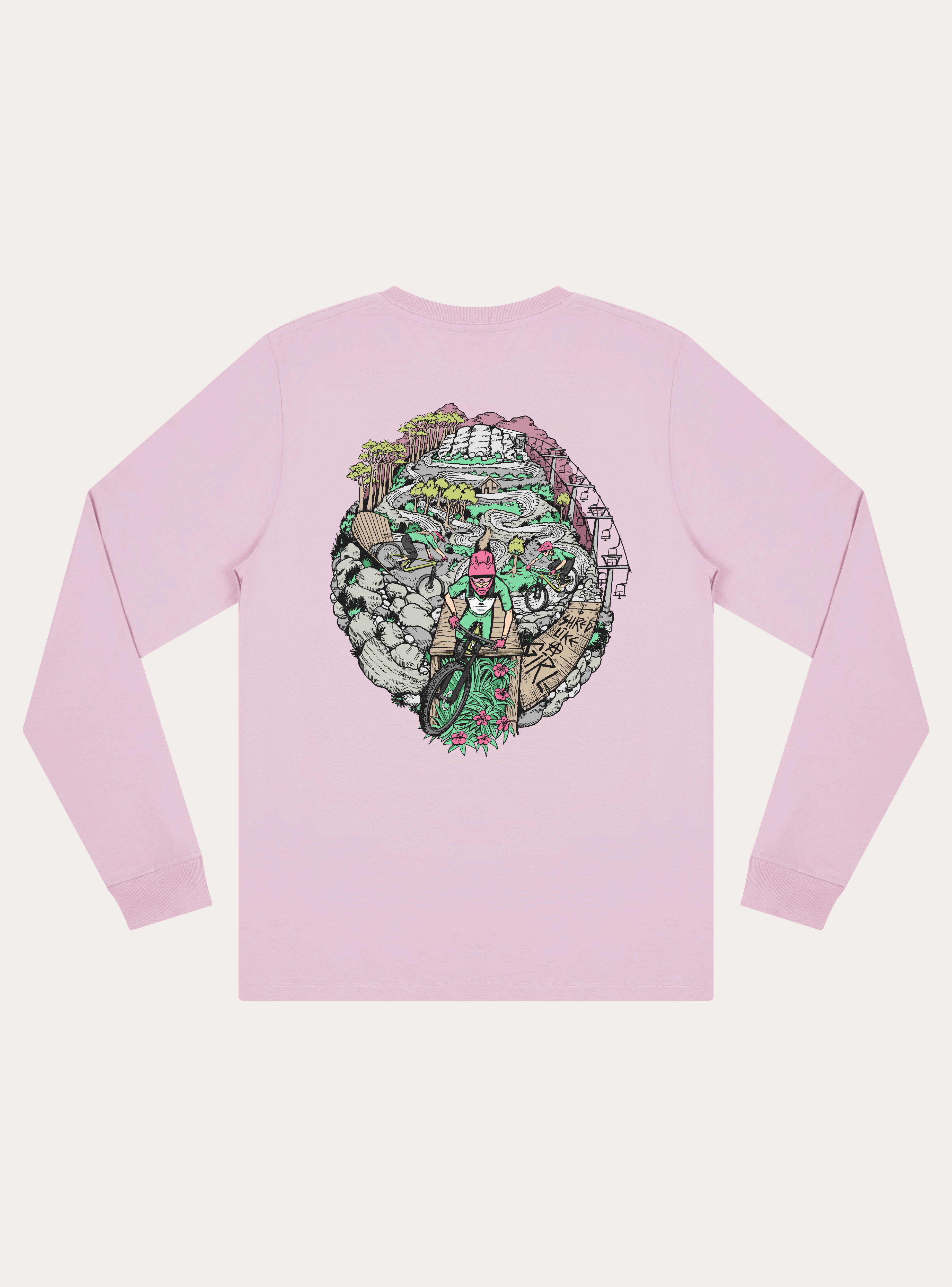 Droppin In Unisex Long Sleeve Tee