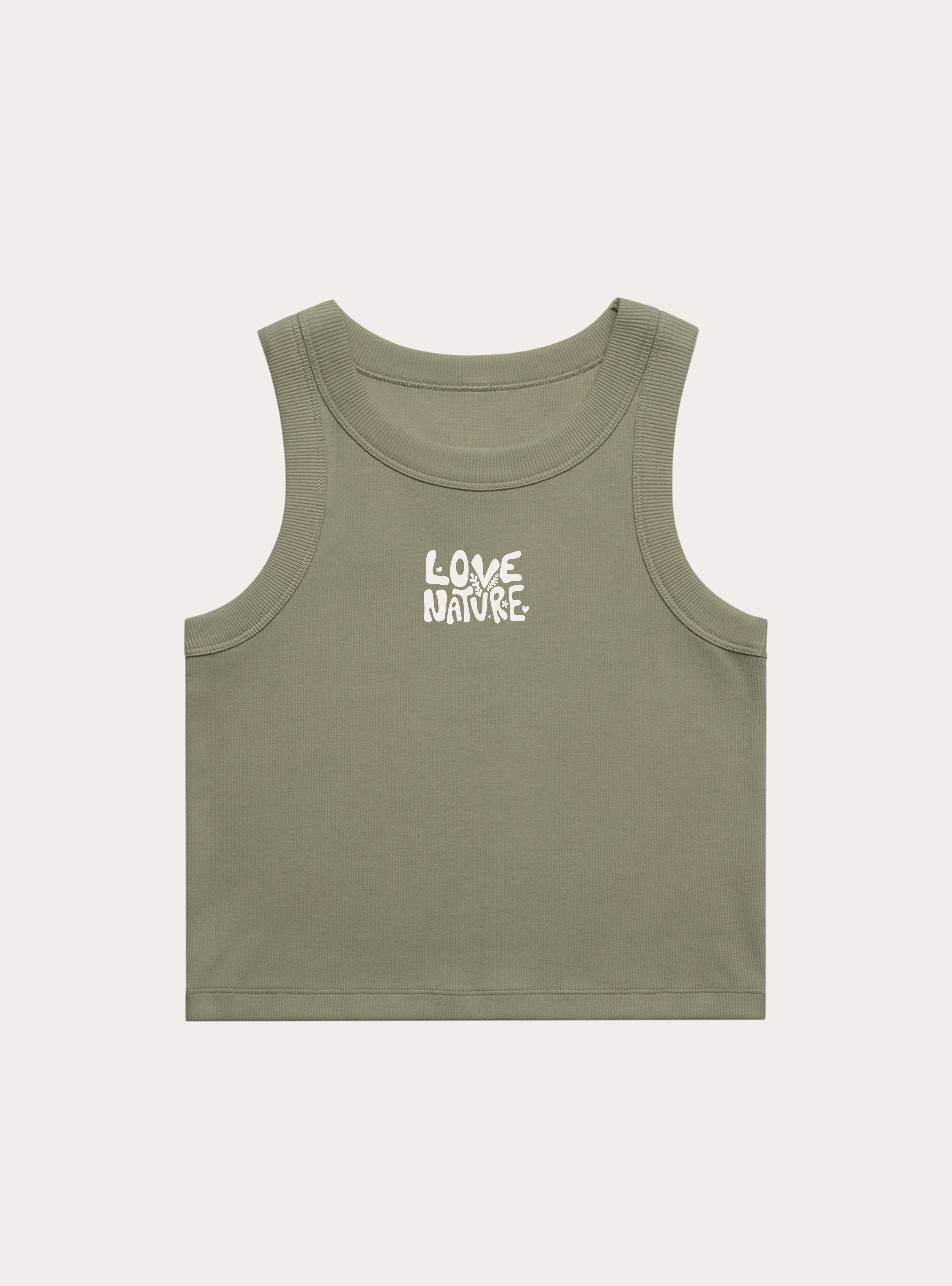 Love Nature Cropped Tank