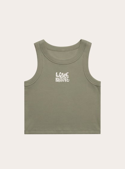 Love Nature Cropped Tank