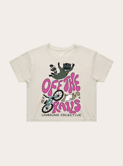 Off The Rails Cropped Tee