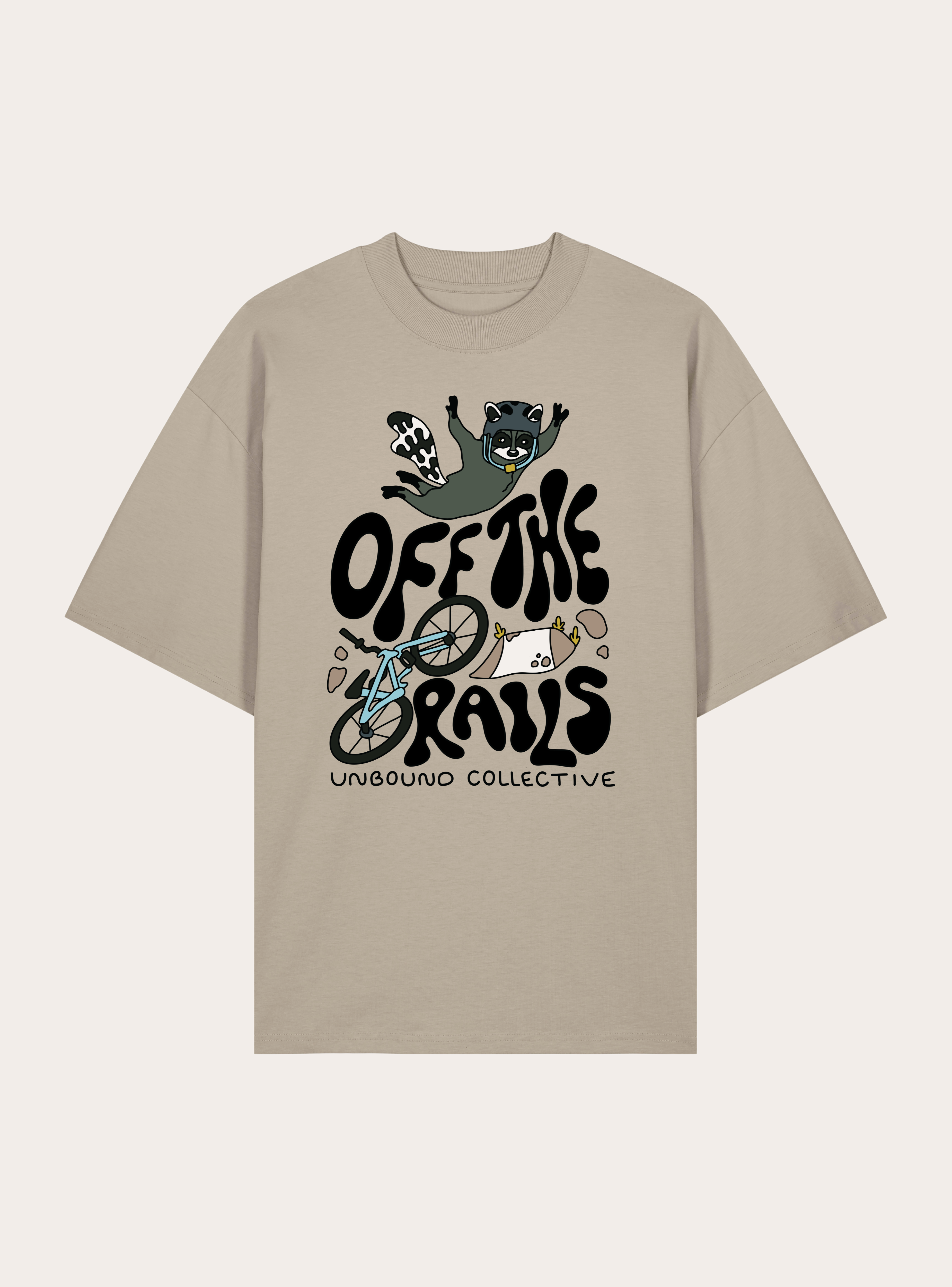 Off The Rails Oversize Tee