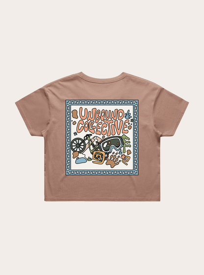 Bandit Cropped Tee - Unbound Collective
