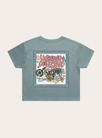Bandit Cropped Tee - Unbound Collective
