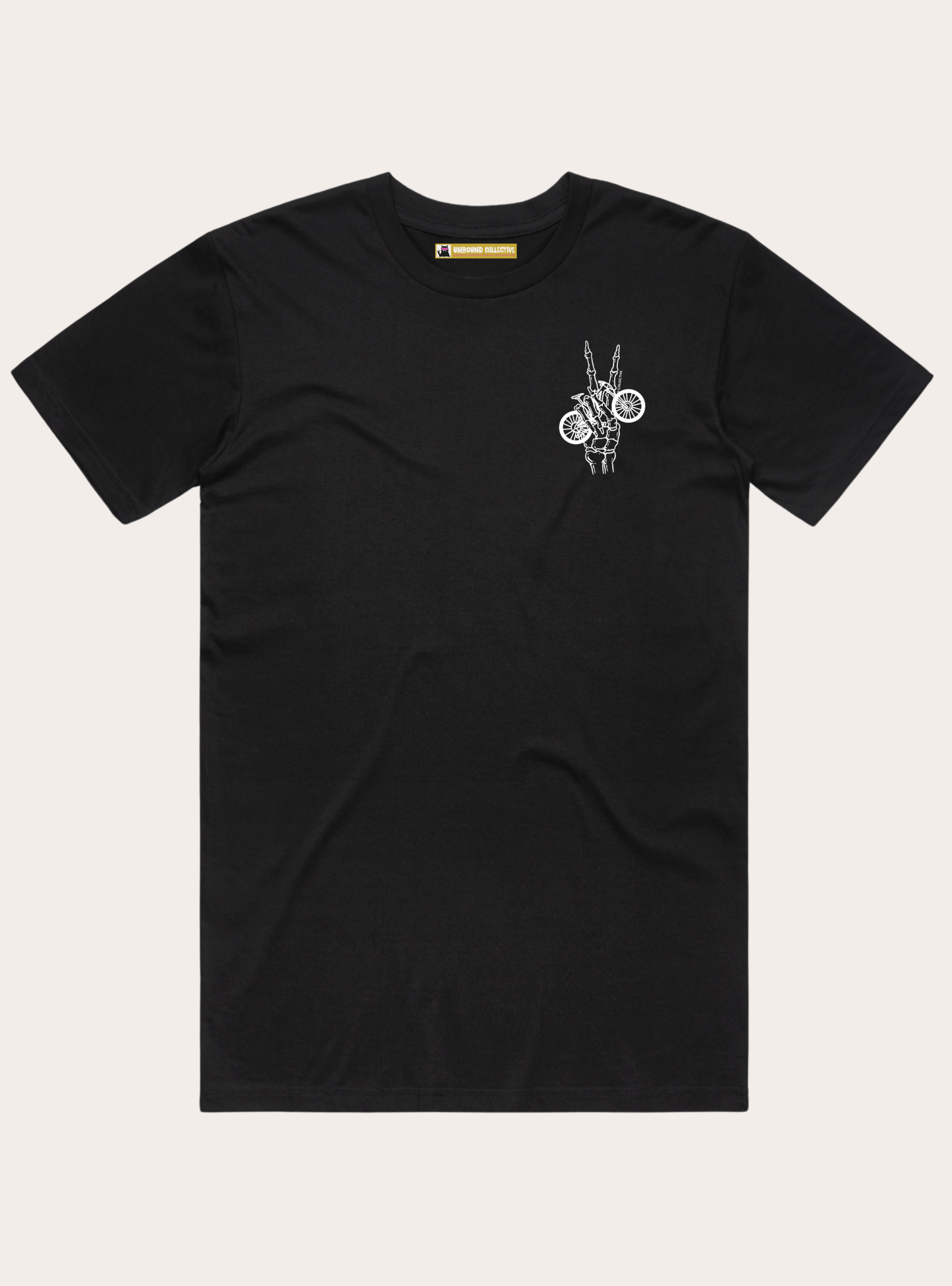 Bike Peace Skeleton Men's Tee - Unbound Collective