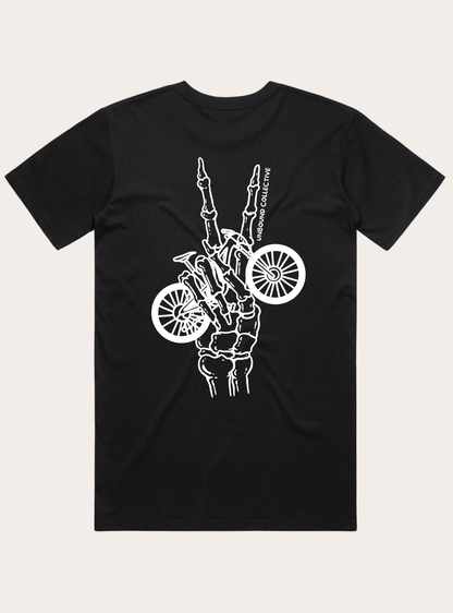 Bike Peace Skeleton Men's Tee - Unbound Collective