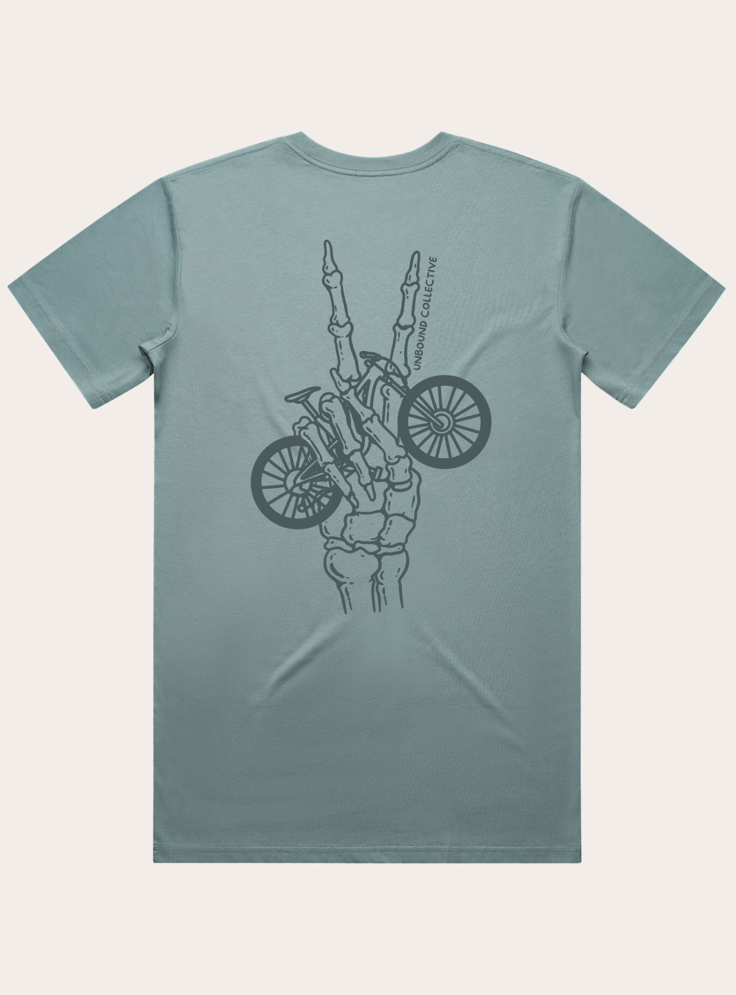 Bike Peace Skeleton Men's Tee - Unbound Collective