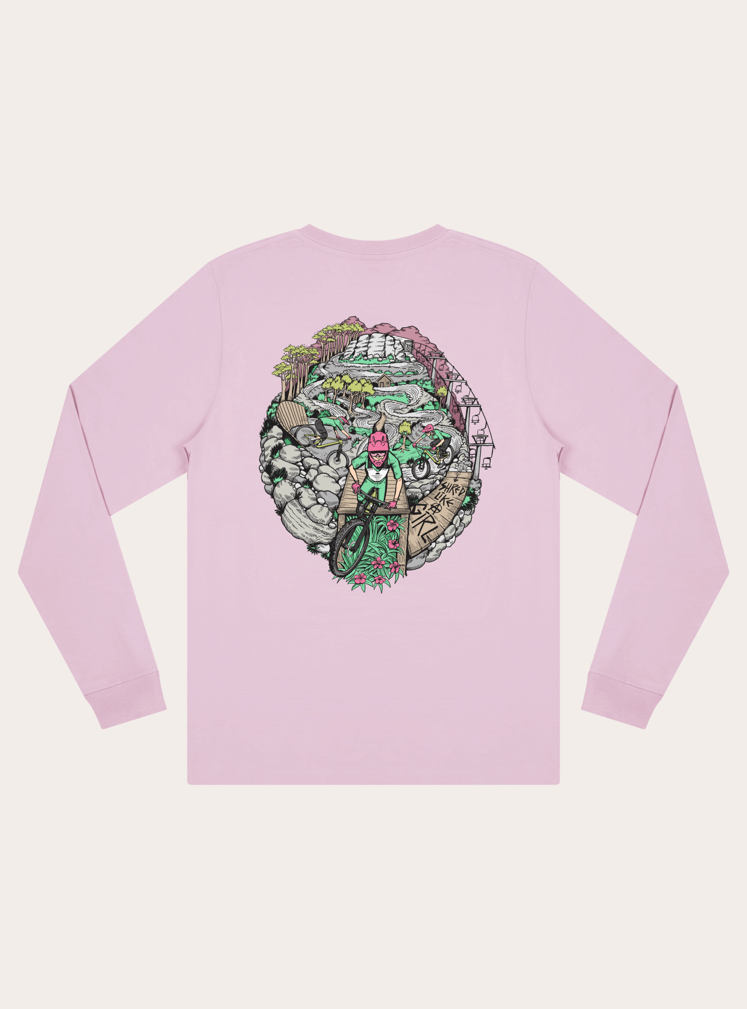 Droppin In Unisex Long Sleeve Tee - Unbound Collective