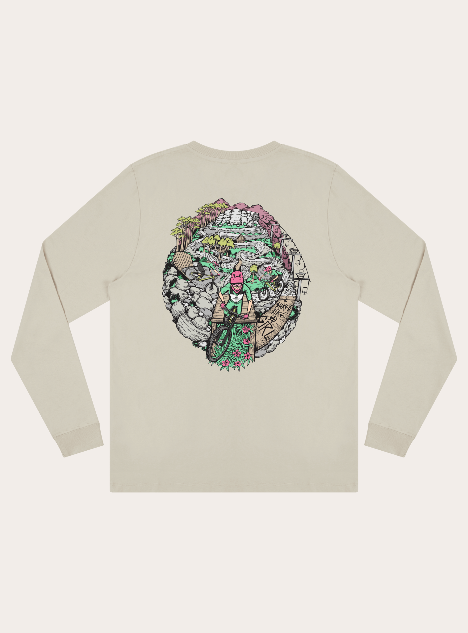 Droppin In Unisex Long Sleeve Tee - Unbound Collective