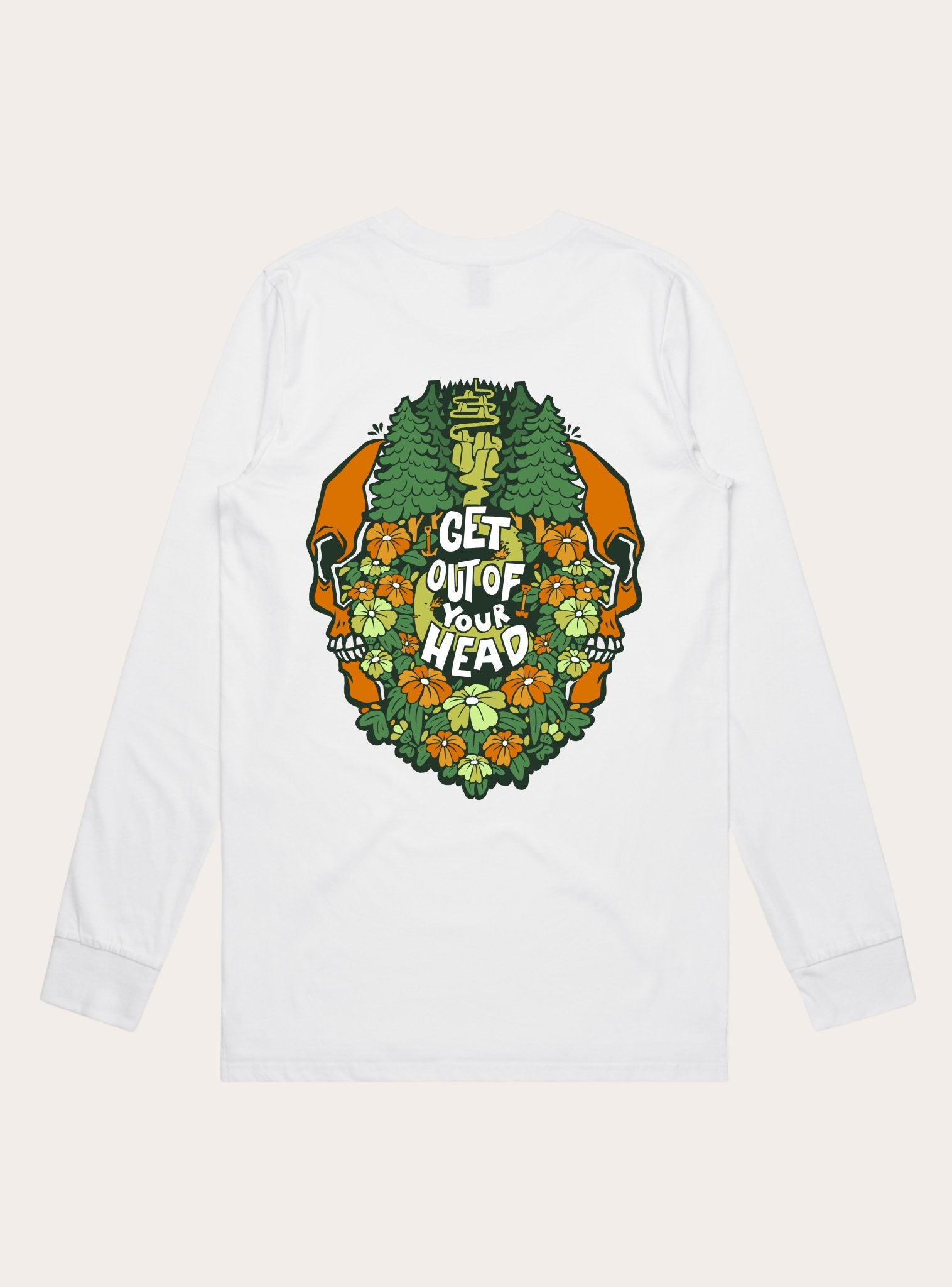 Get out of your Head Long Sleeve Tee - Unbound Collective