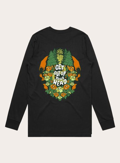 Get out of your Head Long Sleeve Tee - Unbound Collective