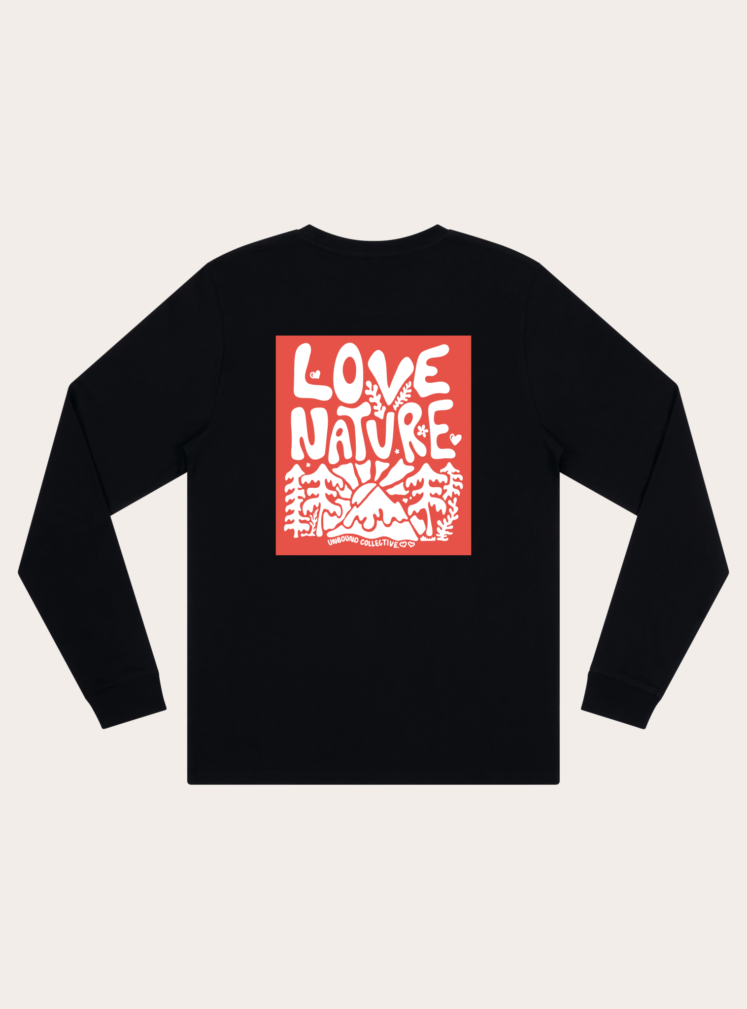 Love Nature Unisex Long Sleeve Tee - Unbound Collective