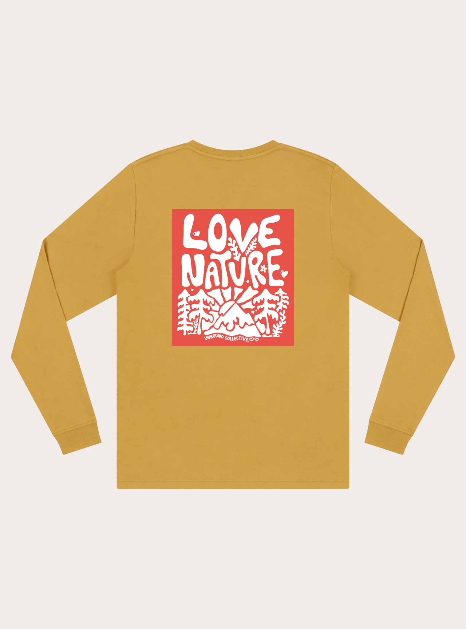 Love Nature Unisex Long Sleeve Tee - Unbound Collective