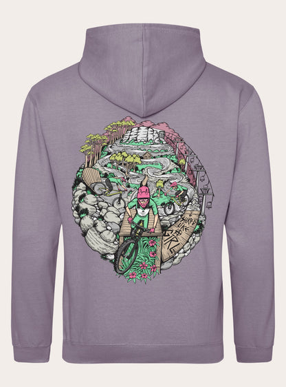 Shred Hoodies | Droppin In | Dusty Lilac - Unbound Collective